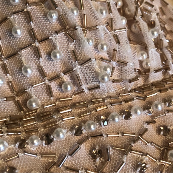 Macy’s White Prom Dress - Picture 6 of 6